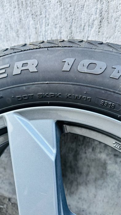 Джанти със гуми за джип rial 18