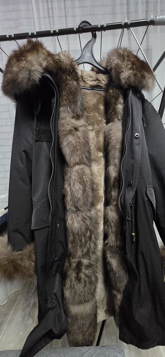Зимняя парка с мехом