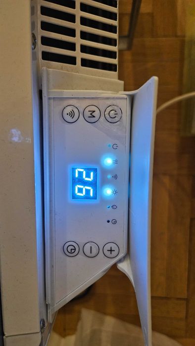 Стъклен Конвектор Diplomat 2000w