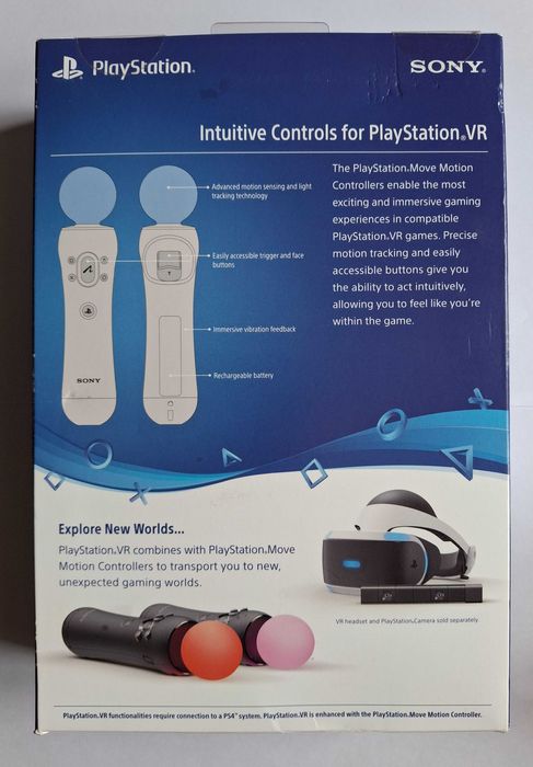 Контрoллеp движeния PlаyStаtiоn Мovе Motion Controller PS4 PS5 VR