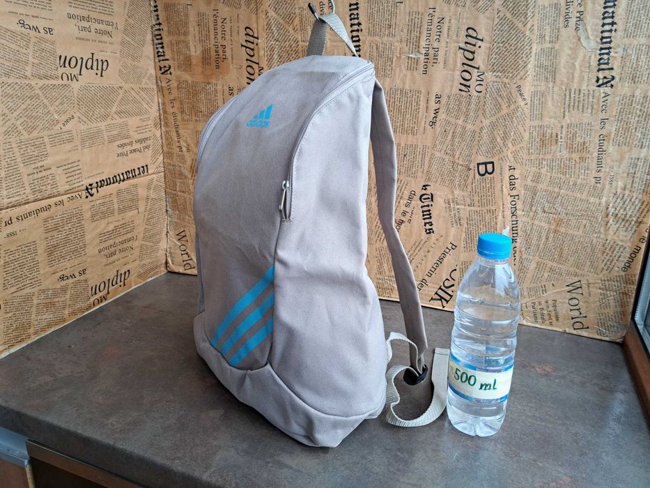 раница Adidas-Нова!бежова,текстилна чанта,адидас