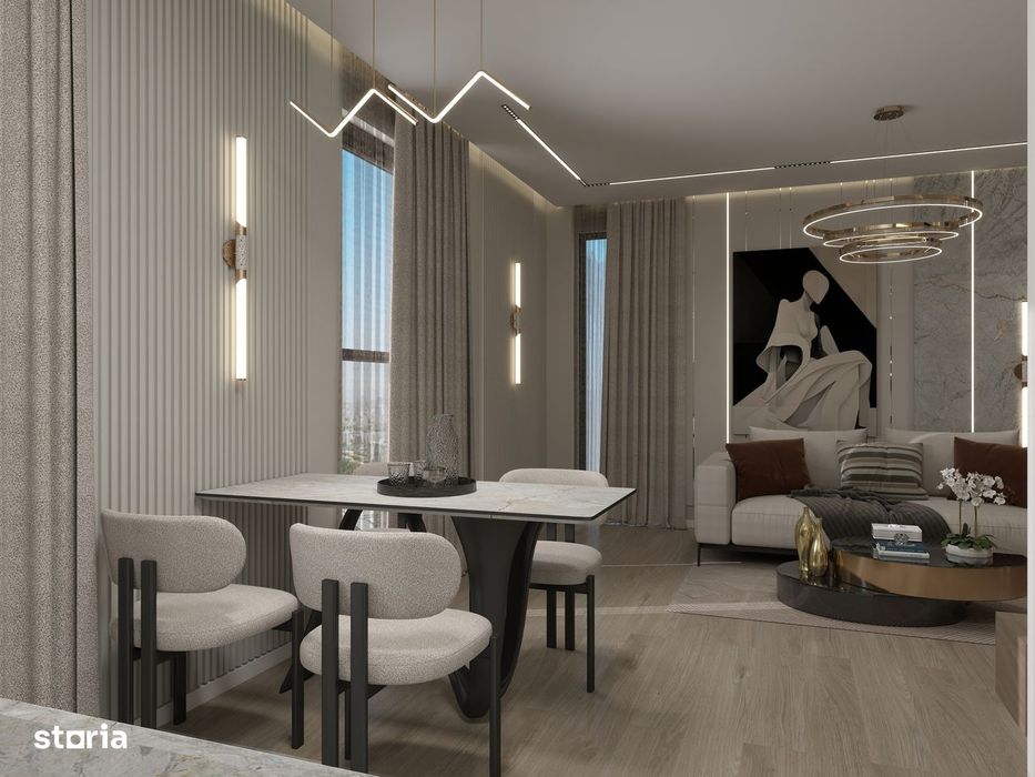 PROIECT NOU – BLOC dispus pe P+5E+ER, apartamente cu 1, 2 si 3 camere — fotografia 2