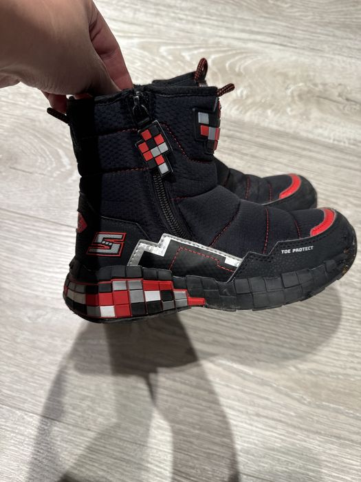 Ghete de iarna copii, marime 32, Adidas, Skechers/Helly Hansen