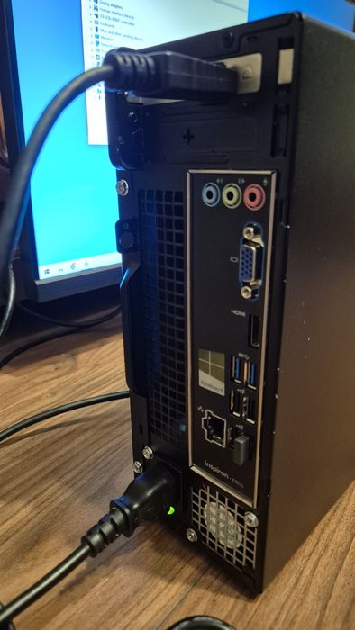 Desktop PC DELL Inspiron 660S i7 3770  , 8 gb RAM , SSD 256 gb , placa video RX 550 4gb Gddr5 ,