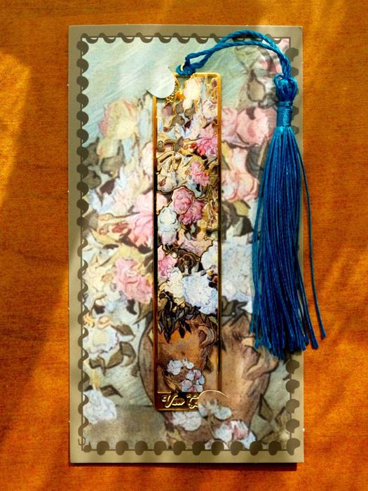 Метални книгоразделители Ван Гог, Клод Моне