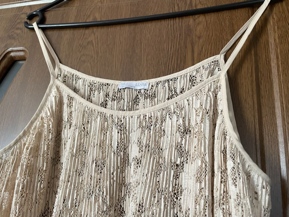 Top Zara din dantela