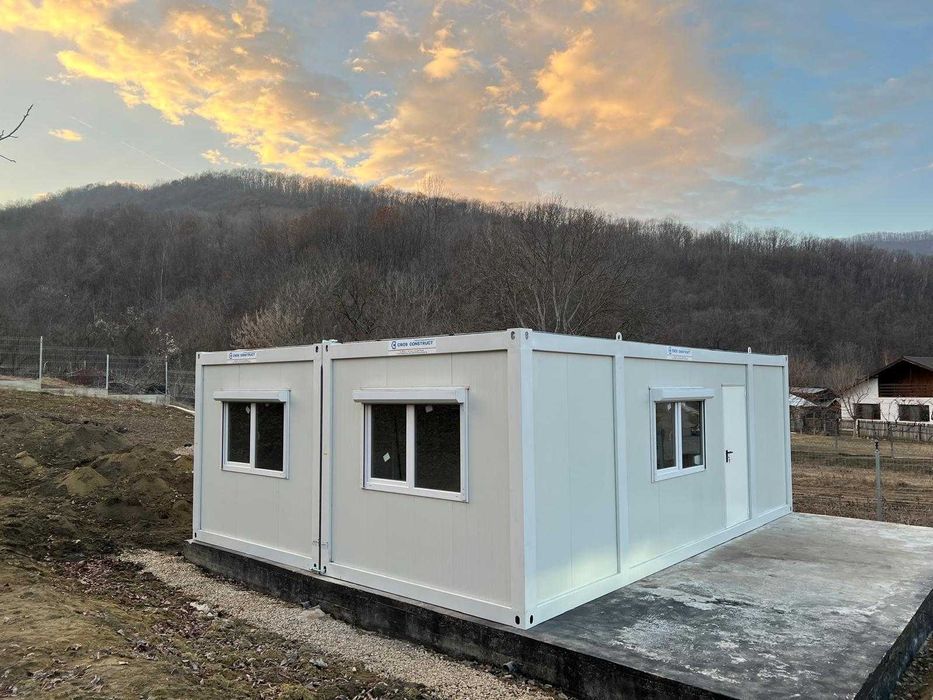 Containere Birou, Locuit Cabina, Paza, Locuit, Cazare, Santier,Sanitar
