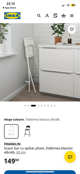 Scaun pentru bar