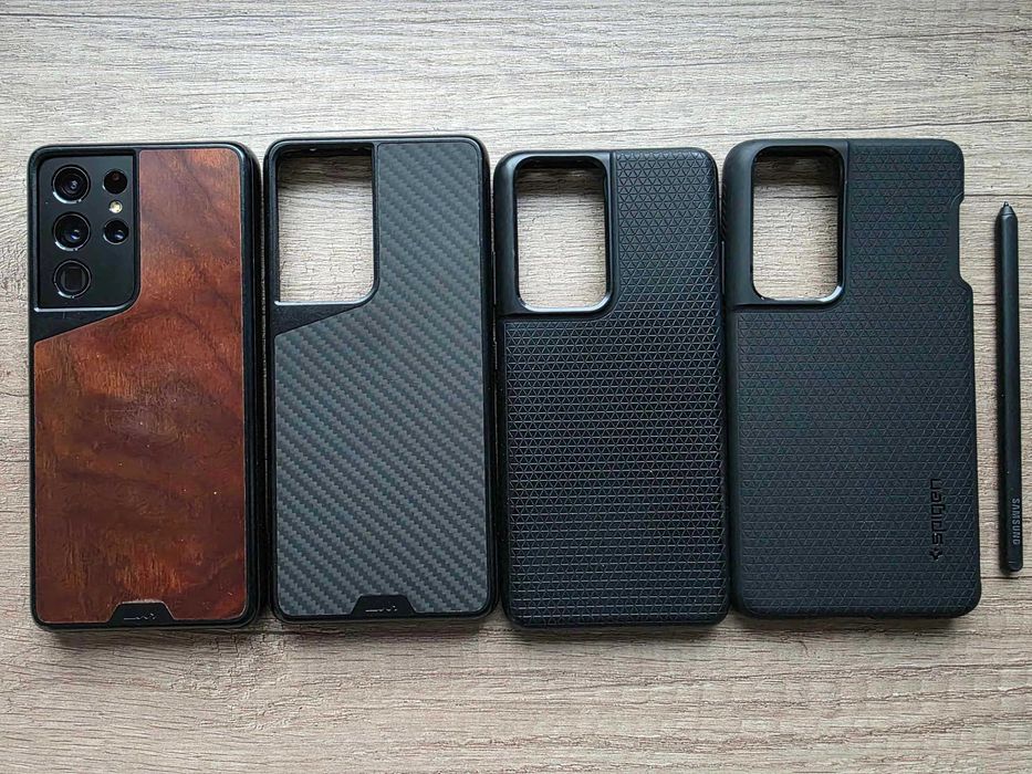 Samsung Galaxy S21 Ultra 256GB + S Pen + 2 huse Mous + 2 huse Spigen