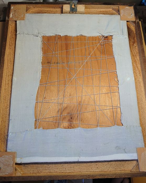 Картина вязанная СССР