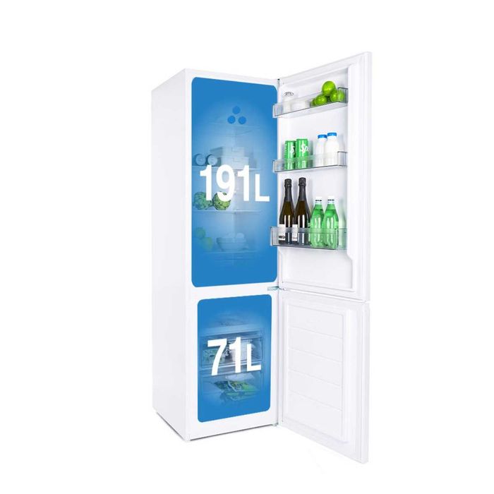 Хладилник с фризер Muhler SC180WE, Транспортен дефект