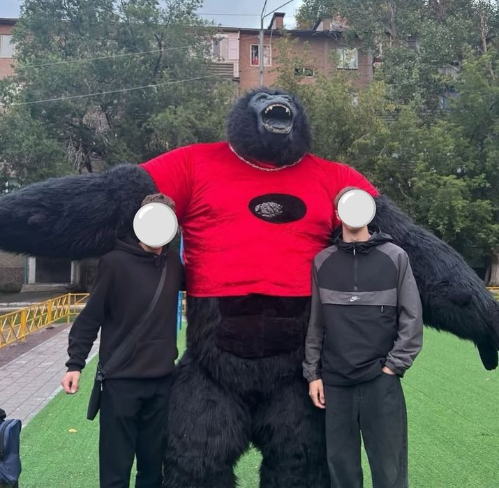Продам костюм мишки и гориллы