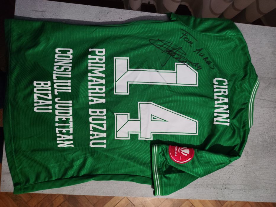 Tricou Gloria Buzău semnat - Cirrani #14
