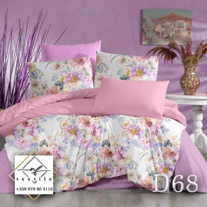 Спално бельо 100% памук - Ранфорс