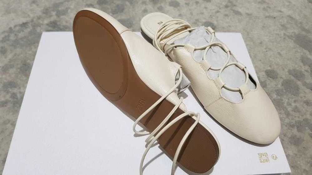 Balerini piele Zara