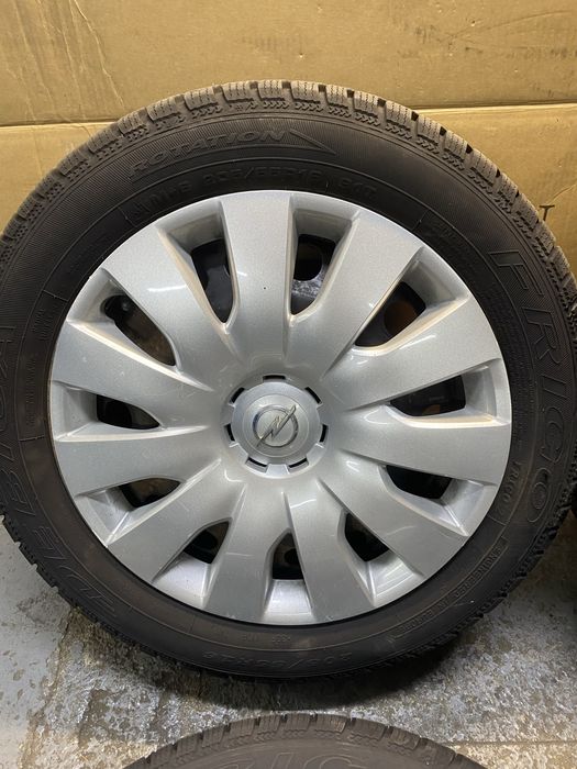 Jante 16 roti iarna Opel Astra H 4x100 205/55R16 Debica Frigo