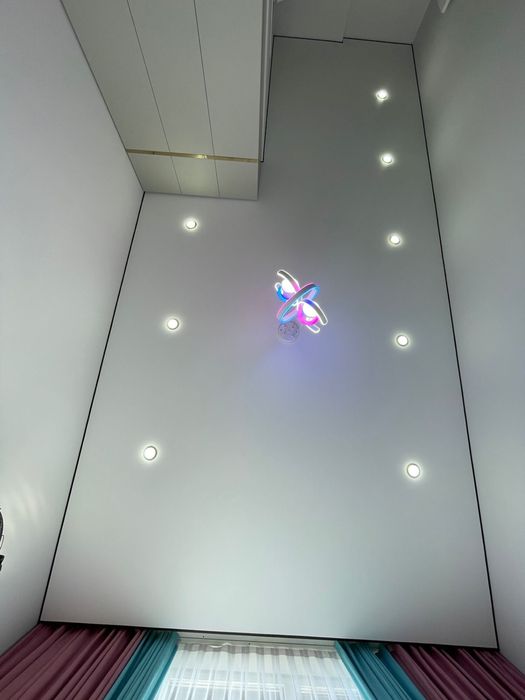 Натяжные потолки 1.500 тенге