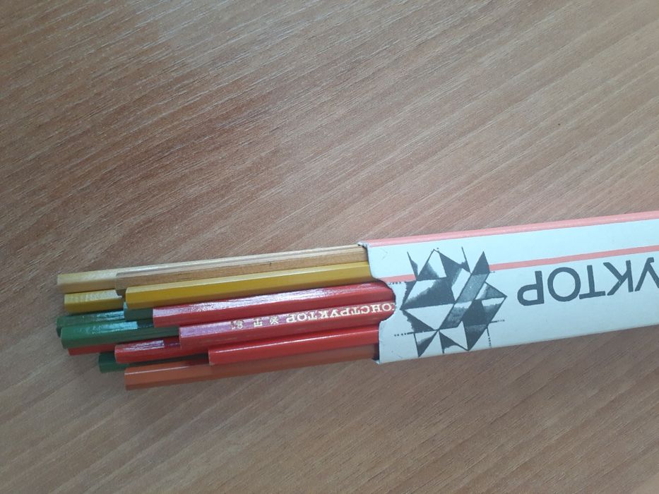 Карандаши Конструктор советские