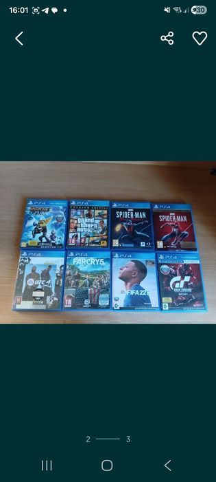 PlayStation 4 Slim 1TB + 2 геймпада + 8 топовых дисков