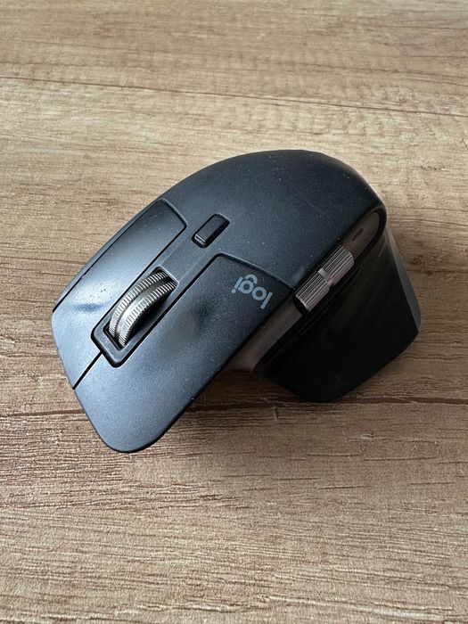 Мишка Logitech - MX Master 3S for Mac, безжична, Graphite