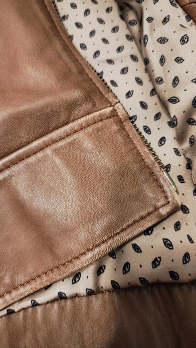 Geaca piele Massimo Dutti