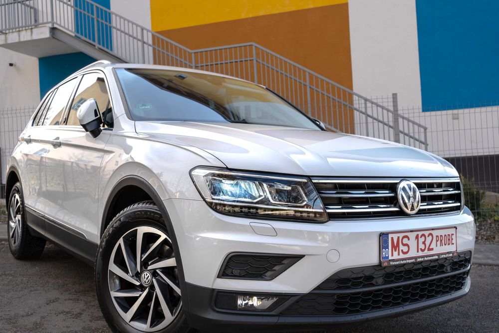 Rate de la 339euro/Luna. VW Tiguan 2018 Face-Lift Fara Accidente KmReali Garantie 3Ani Cockpit Navi-Mare Side Line Front Assist