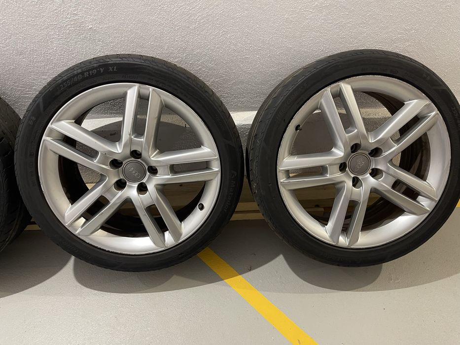 Jante Audi A6 C7 A7 A5 A4 R19 5x112  ET45 anvelope 255/40 vara