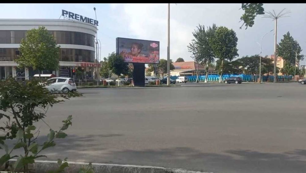 Samarqanda led ekranlarda reklama /Рекламa на лед экранах в Самарканде