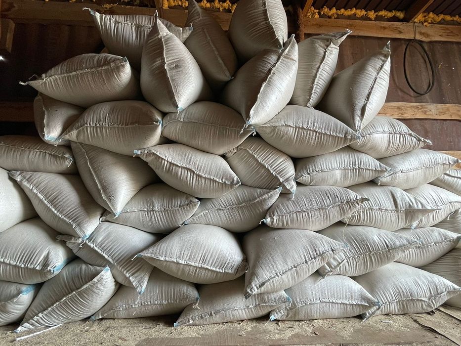 Опилки в мешках Фасованные