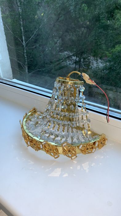 Люстра бра Хрусталь Прага