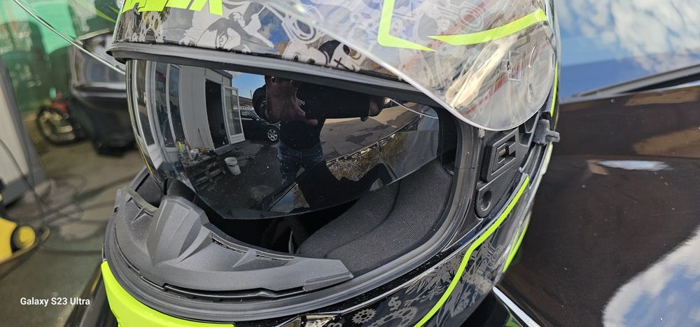 Каска LAZER с очила