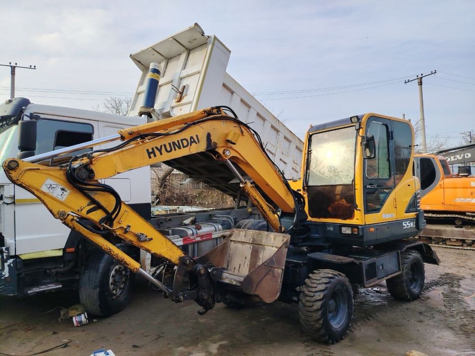 Hyunday экскаватор 55 тали