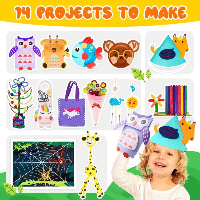 Eleanore's Diary Комплект принадлежности за изкуства и занаяти за деца