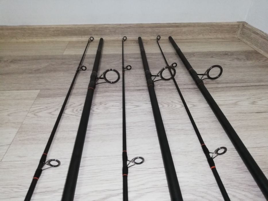 SET 3 Lansete ACTIVE  3.0m din 2 buc + 3 Mulinete FL EFB 6000