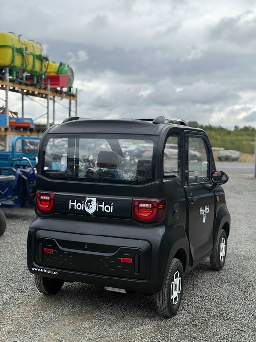 Triciclu electric cu CIV FARA PERMIS HAI HAI masina electrica Agramix