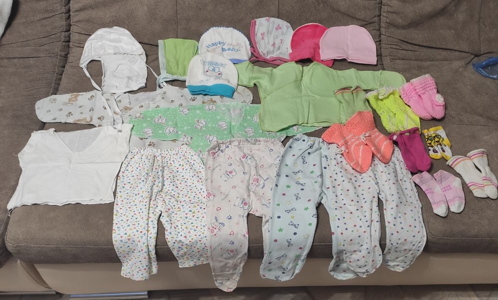 Пакет вещей с рождения