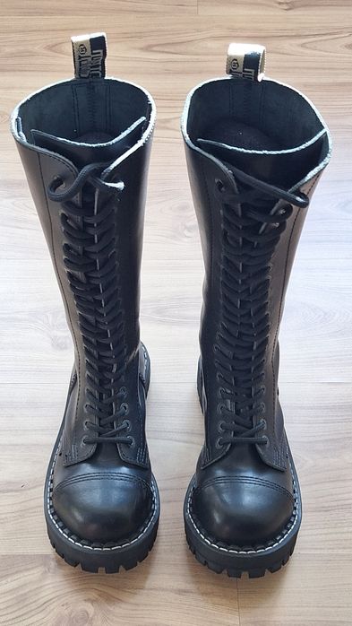 Bocanci piele marca Steel