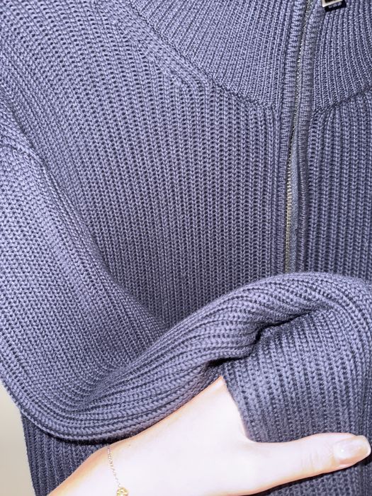Вязаная кофта Zara на молнии