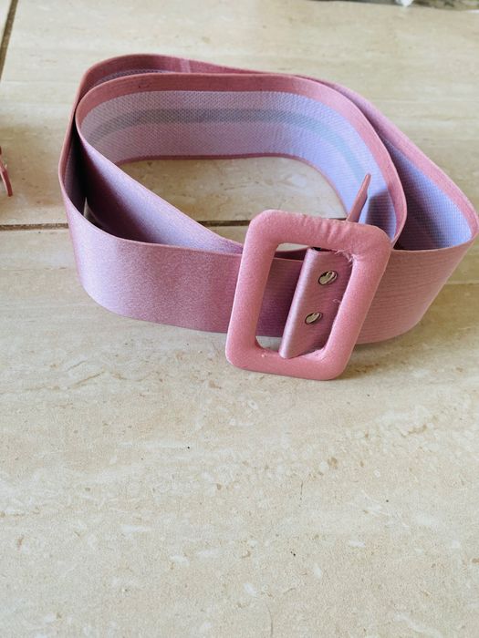 Розова чанта + колан