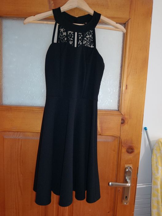 Черна къса рокля