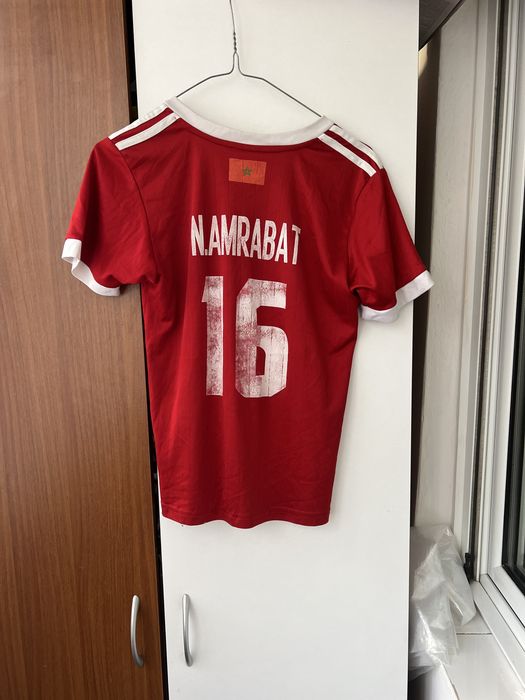 Tricou si bluza Maroc Amrabat adidas copii