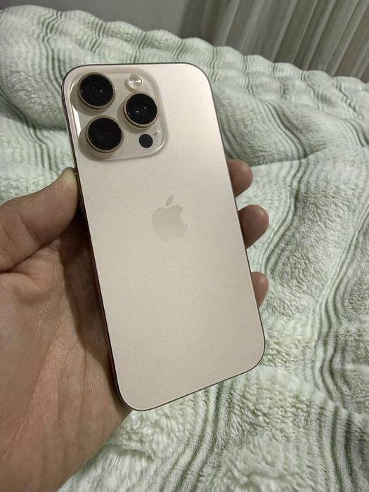 Iphone 16pro desert titanium 128gb