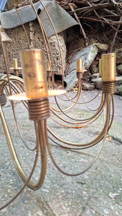Candelabru vintage mare - 12 brate