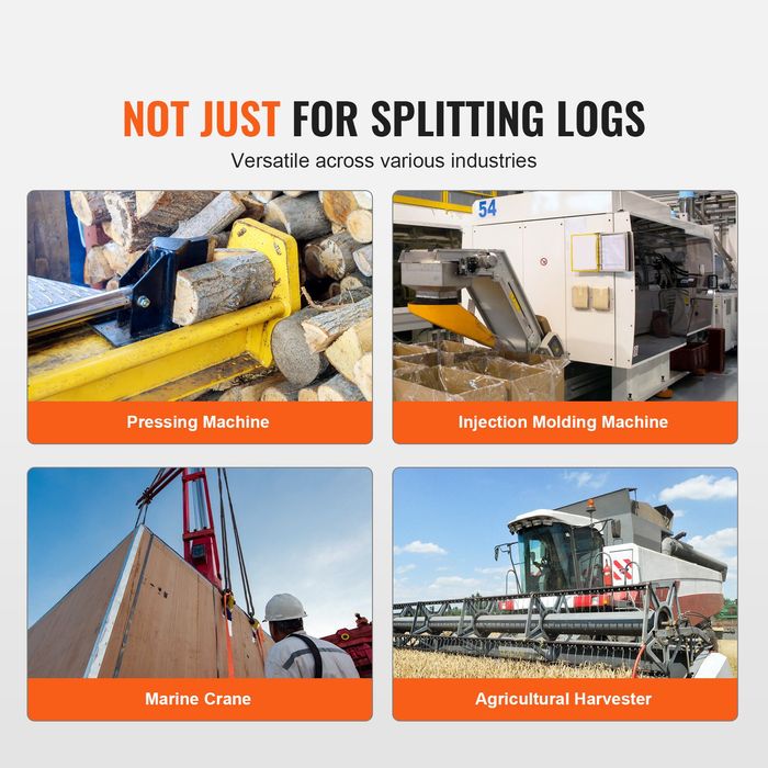 Kit Hidraulic Divizor Busteni,60.6 L/min,Aluminiu,3600 RPM