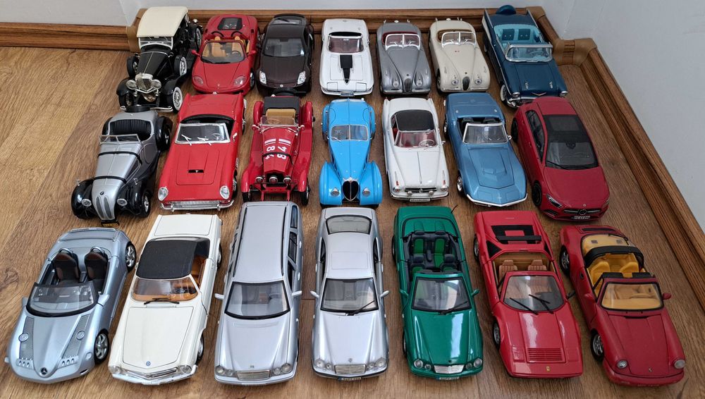 Machete diferite modele si producatori la scara 1:18 si 1:24