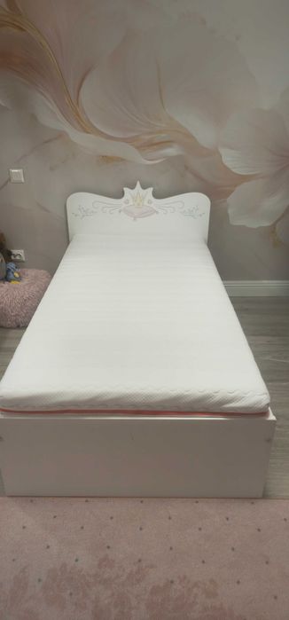 Pat si saltea Mobexpert 90×170cm