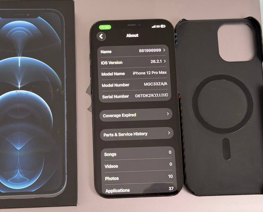 Iphone 12 pro max blue