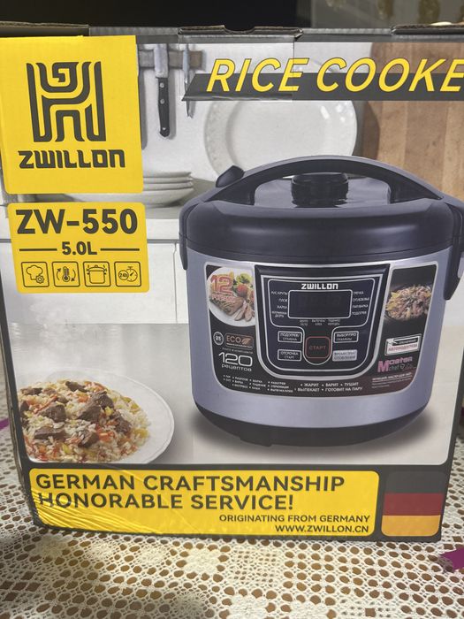 Продам мультиварку ZWILLON ZW-550 5L — 12 программ, новая