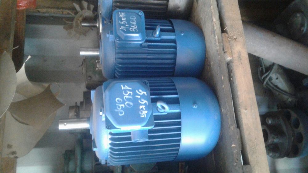 Электродвигатель и редуктора