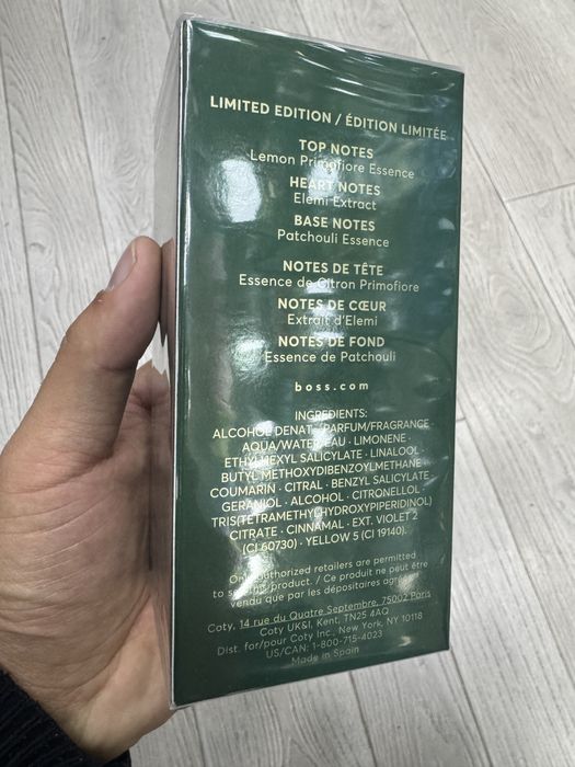 Boss Bottled Bold Citrus Hugo Boss